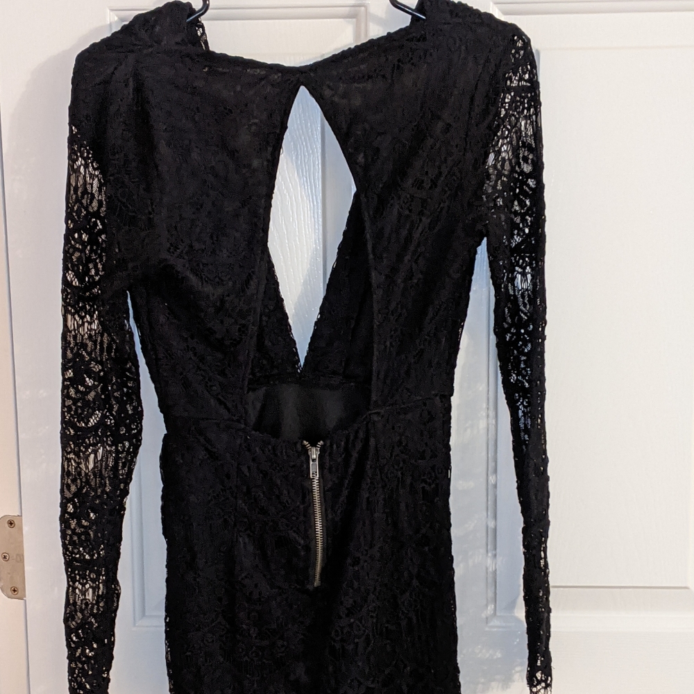 Lace mini dress